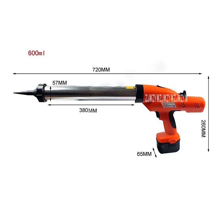 12V Electric Silicone Gun / Electric Glass Gun Glue Gun 600ml Electric