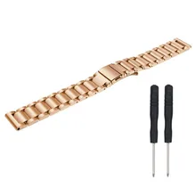 Нержавеющая сталь часы браслет на ForGarmin Fenix 5 плюс gps часы прессования, прочная и долговечная