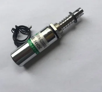 

Round tube pull solenoid cylindrical DC magnet XRN-20X50L 12V 24V Stroke 10mm Power 20.5W