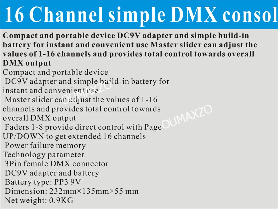 Iluminação de Palco Controlador de Iluminação com Led Console de 16 Indicador para 16 Max 1320 Canais Dmx Canais Simples Levou Controlador Dmx 2 China lighting console Suppliers