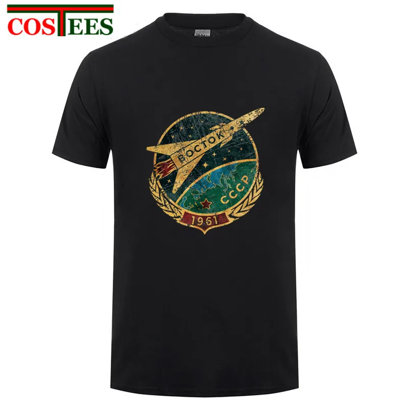 Vintage Russia CCCP Yuri Gagarin T-Shirt Men Popular Retro Tee Tops hipster Group Team Soviet HERO cosmonaut Boctok 1961 T Shirt Vintage Russia CCCP Yuri Gagarin T-Shirt Men Popular Retro Tee Tops hipster Group Team Soviet HERO cosmonaut Boctok 1961 T Shirt