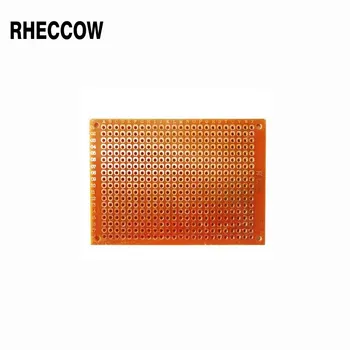 

RHECCOW 50pcs 5x7cm PROTOTYPE 5*7cm Printed CIRCUIT PANEL SOLDER Universal PCB Board For DIY
