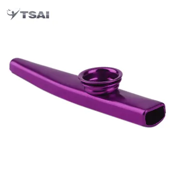 

Metal Kazoo Flute Harmonica Mouth Flute Kids Party Gift Kid Musical Instrument wholesale with 4 colors Dropshipping