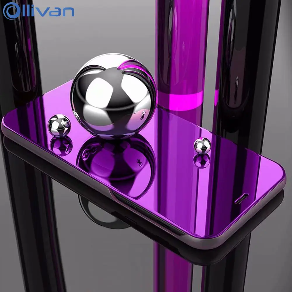 

Ollivan Smart Mirror Case For Samsung Galaxy J3 J4 J6 J7 J8 2018 Flip Leather Cover Case For Samsung Galaxy J3 J5 J7 Pro Coque