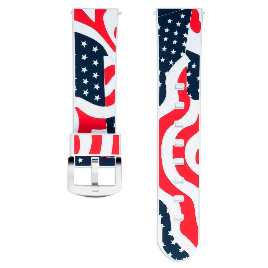 

HIPERDEAL 2018 Fashion National flagLuxury Wristband Watch Band Wrist strap For Samsung Gear S3 Bracelet Drop July 26