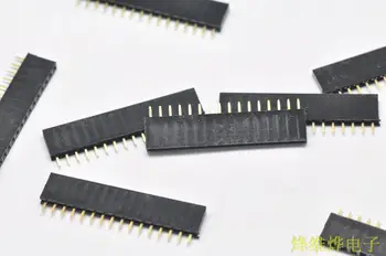 

Free shipping 16PIN female single-row seat 2.54MM 1 * 16P straight pin socket LCD 1602 ( 50 )