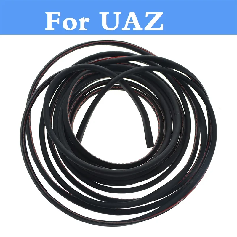 2017 New Car Door Edge Guard Crash Rubber Sealing Anti Wear Rubber Strip For UAZ 31512