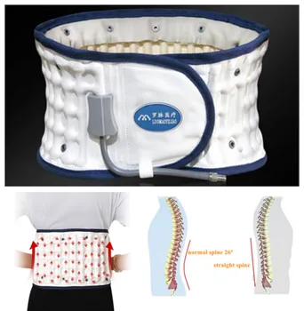 

Air Pressure Lumbar Traction Belt PLID Inflatable Traction Prevent Cure Lumbar Vertebra Disease Release Pain Correct Dislocation