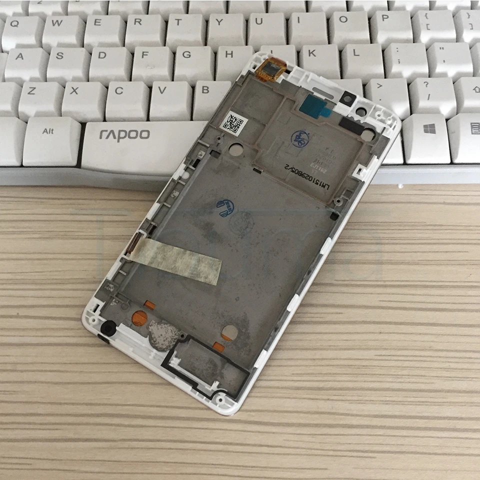 Lenovo A536  LCD Display With Frame black (11)
