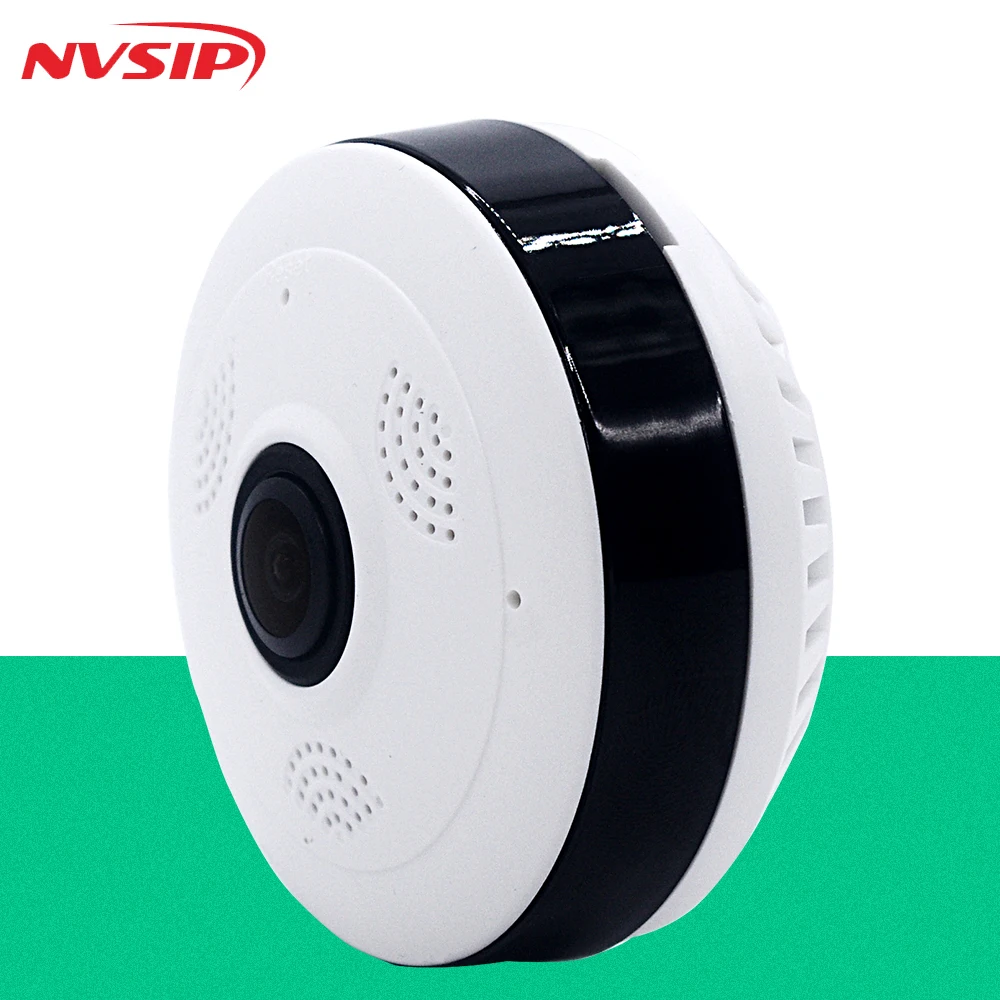 Fish eye VR Panoramic Camera HD 960P font b Wireless b font Wifi IP Camera Home