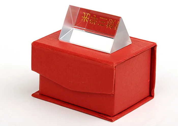  5 10 15 18 20cm Gift Children Student Educational Physics Triple Glass Triangular Physics Prism Spe - 32915460093