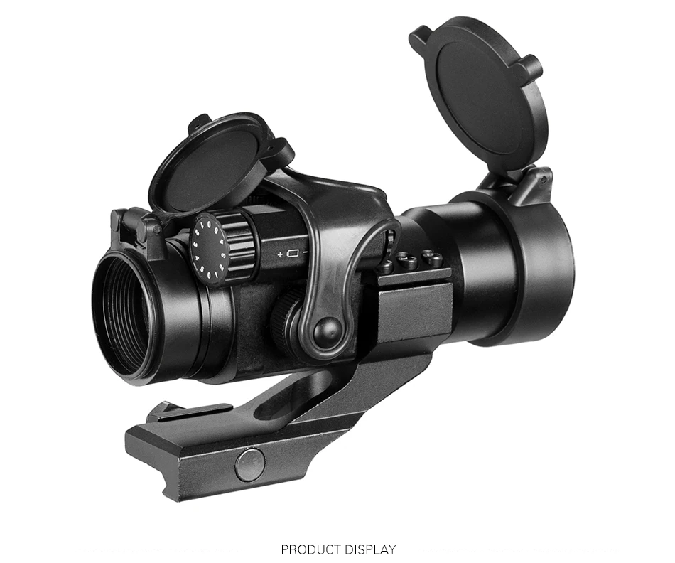 Mira com Reflexo Escopo para Picatinny Caça Riflescopes Avistamento Telescópio Laser Vermelho Verde Ponto Ferroviário Mildot 32mm m2 9 mira com reflexo vermelho verde ponto escopo