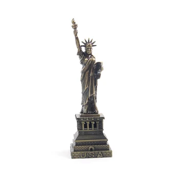 

1 pcs Metal Statue of Liberty Model For Home Office Table Decor Decorative Crafts Figurines Miniatures Decoration Ornaments