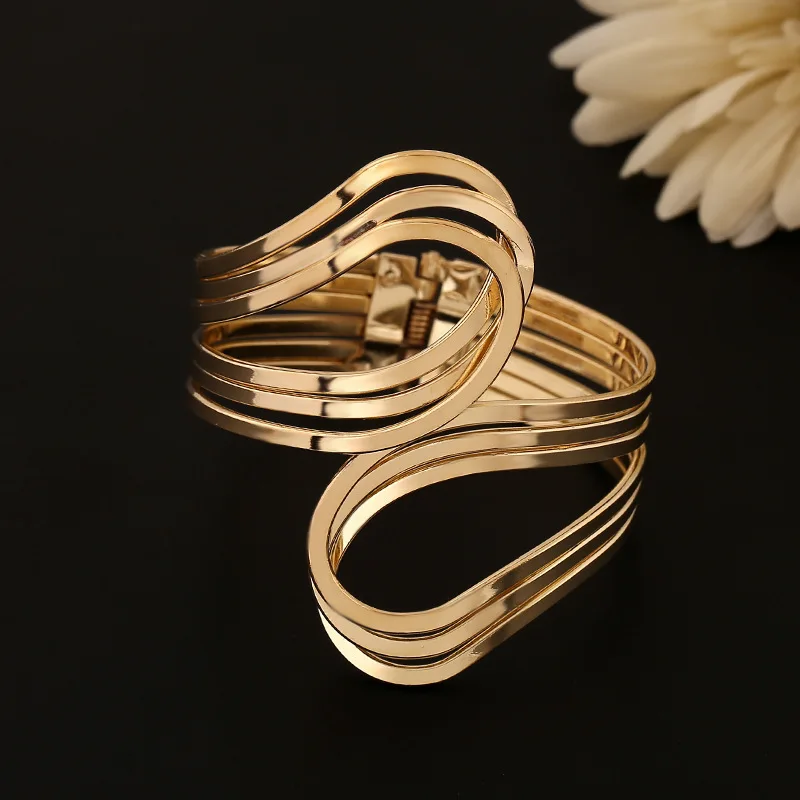 Модные золотые серебряные браслеты в стиле панк хип-хоп, браслет для женщин, бижутерия, модные аксессуары