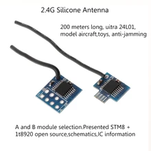 XY-WA/XY-WB PCB припой 2,4G 3,3 V беспроводной модуль приемопередатчика Замена NRF24L01+-M15