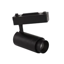 LukLoy 15-60 ° угол луча регулируемый трек прожектор декор для торговых центров место на рельсе свет высокой яркости коммерческого использования лампа