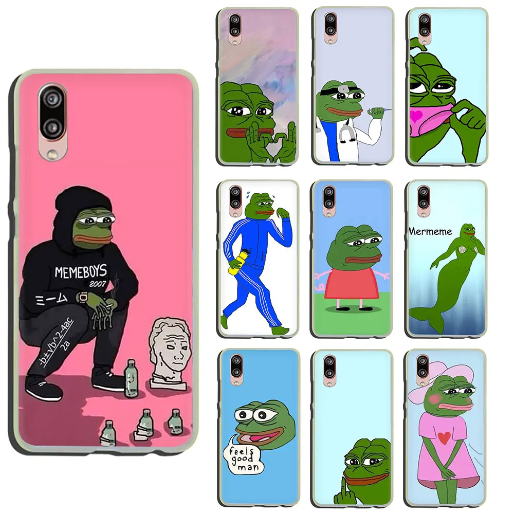 Internet Meme Smug Frog Pepe Hard Phone Case for Huawei P30 P20 P8 P9 P10 Plus Lite Mini 2015 2016 2017 Pro smart 2019 Internet Meme Smug Frog Pepe Hard Phone Case for Huawei P30 P20 P8 P9 P10 Plus Lite Mini 2015 2016 2017 Pro smart 2019