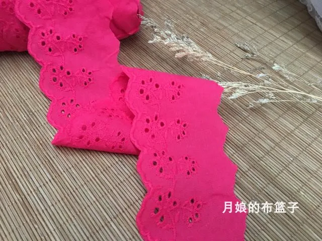 3 цвета DIY ручной работы лоскутное Ретро хлопок ткань кружева цвет хлопок вышивка кружева 7 см