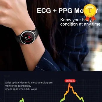 

ECG PPG Smart band Bracelet Heart Rate Health Monitor Blood Pressure Activity Tracker Sport Fitness Tracker blood oxygen monitor