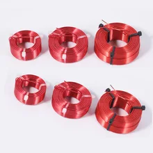 1 шт. 1,0 мм 2.0mH-3.6mH аудио усилитель динамик Кроссовер Индуктор 4N бескислородная медная проволока катушка# красный