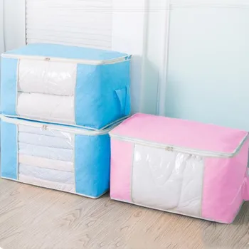 

Storage bag sorting bag clothes quilt moving luggage packing large clothes moisture-proof storage quilt bag