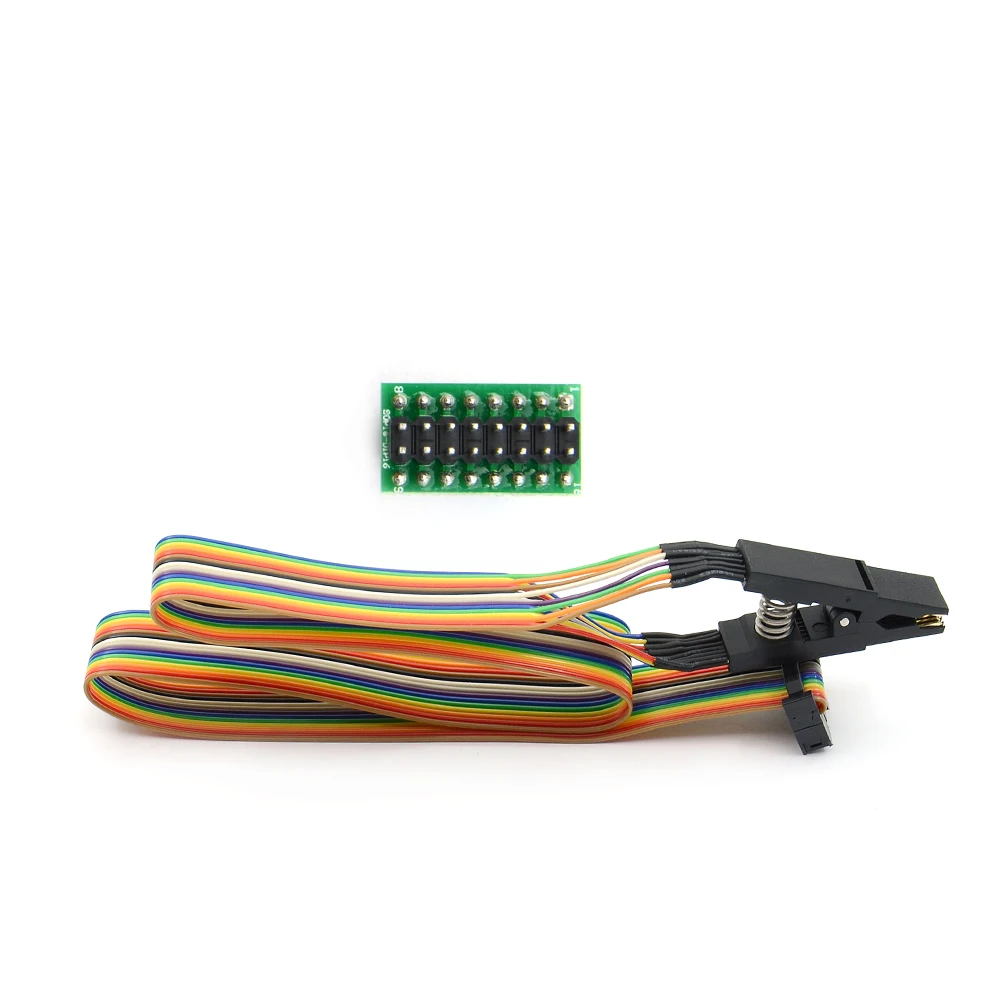 Программист тест ing Clip SOP16 SOP SOIC 16 SOIC16 Pin IC тестовый зажим SOP16 К DIP8 флэш-зажим для 25 серии RT809F TL866CS TL866A