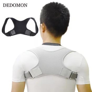 

1 PC Adjustable Back Posture Corrector Clavicle Spine Back Shoulder Lumbar Brace Support Belt Posture Correction Face Lift Tool