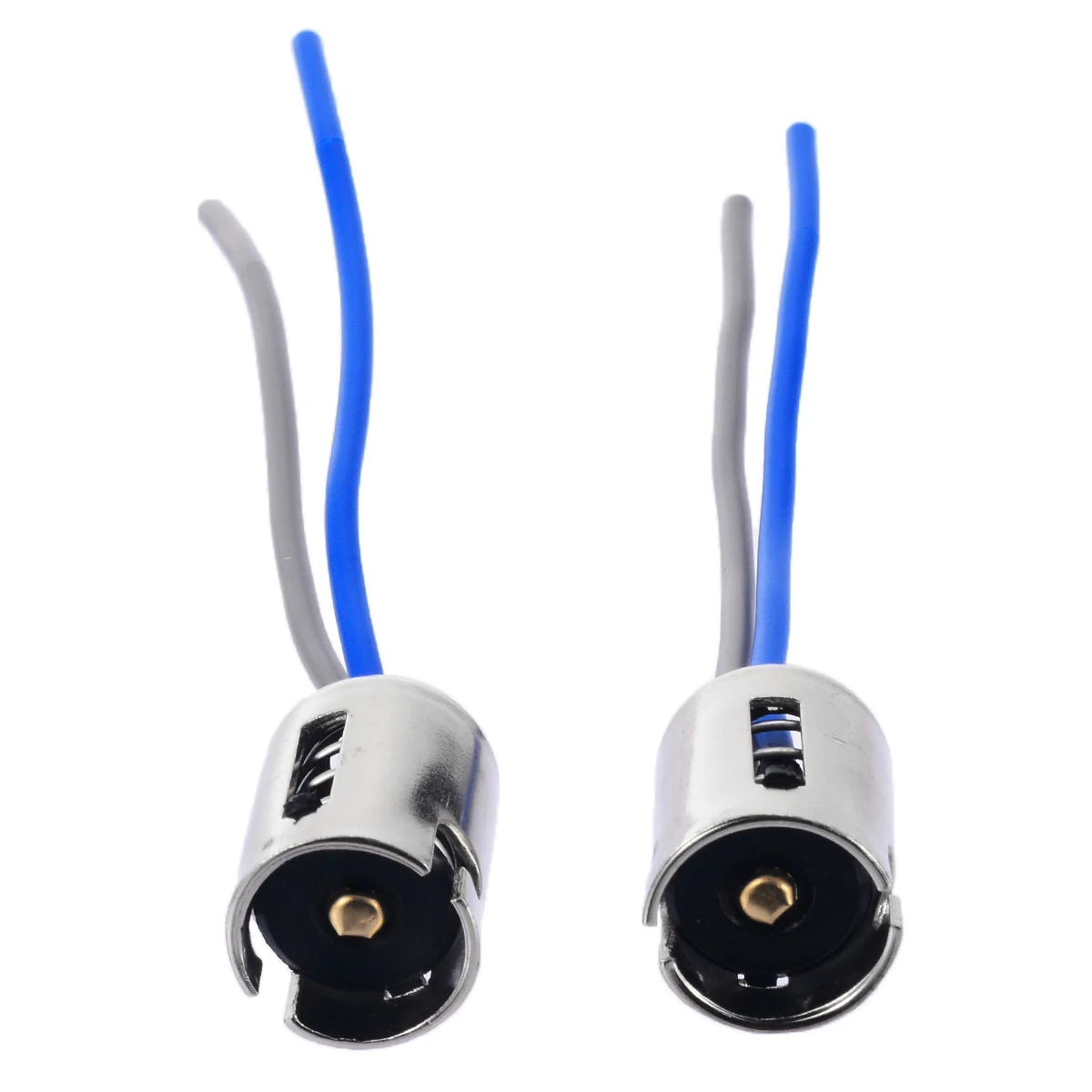 Mayitr 2Pcs Car Motorcycle Bulb Socket Lamp Holder 1156 BA15S 5009 5007 5008 Car Tail Brake Bulb Extension Socket Connector