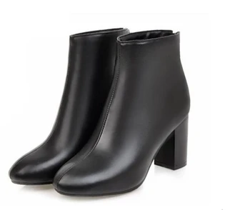 

Winter Fashion Shoes Woman Zapatos Mujer Ladies Girls Women Pumps Chaussure Femme High Heels Ankle Martin Boots Wedding G61166