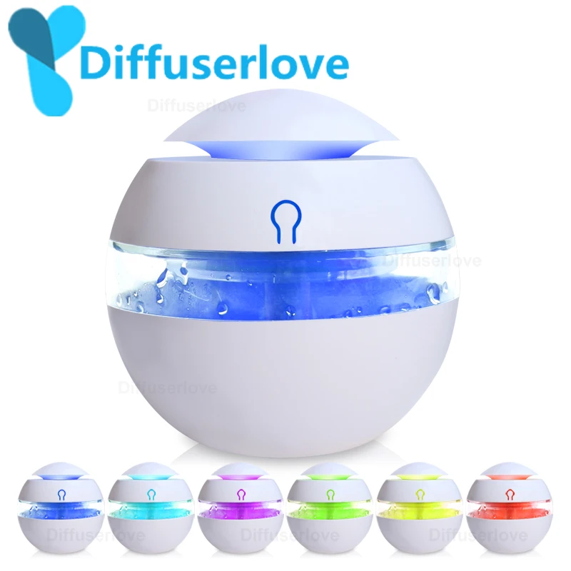 Diffuserlove USB увлажнитель 300 мл Ароматерапевтический диффузор эфирного масла