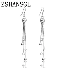 Женские Длинные корейские серьги-гвоздики с кисточками и покрытием, винтажные женские темпераментные ювелирные изделия для подружки невесты Brincos Aros