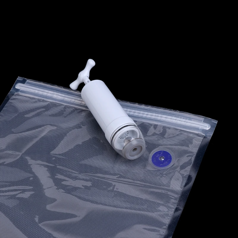 3 шт многоразовые воздушные вакуумные пакеты для еды экономия пространства хранения уплотнения мешок+ ручной насос