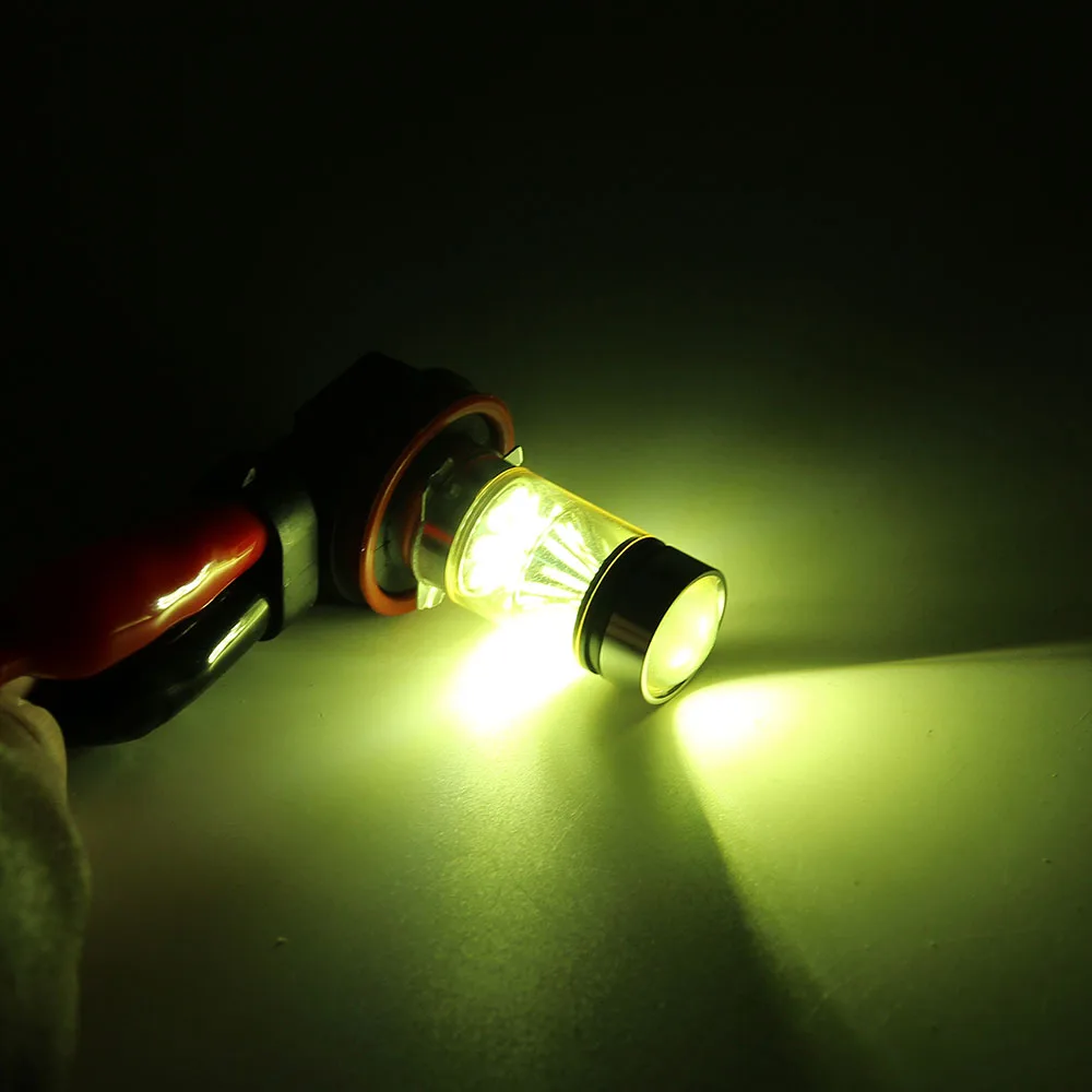 H11 LED H8 H16 Car Fog Bulbs HB3/9005 9006/HB4 5202 High Power 3030 20SMD Led Lamp For Auto Car Lights Day Running Light