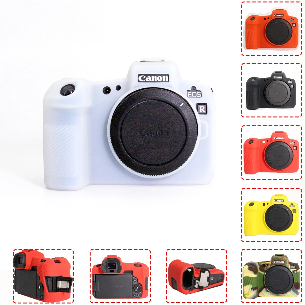 

for Canon EOSR Case Cover Protector Soft Silicone Rubber Camera Protective Body Case Skin for Canon EOS R