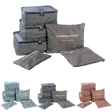 6Pc Travel Bag For Man Women ZHDAOR waterproof new Large Capacity Fashion Package Travel handbag Carry on Luggage Bag T3