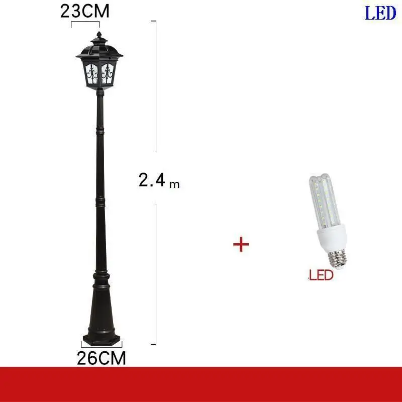 Surya Farola Eclairage Iluminador Jardin Strassenbeleuchtung вне светильник Exterieur Плаза светодиодный светильник Uliczna уличный светильник - Испускаемый цвет: Number  8