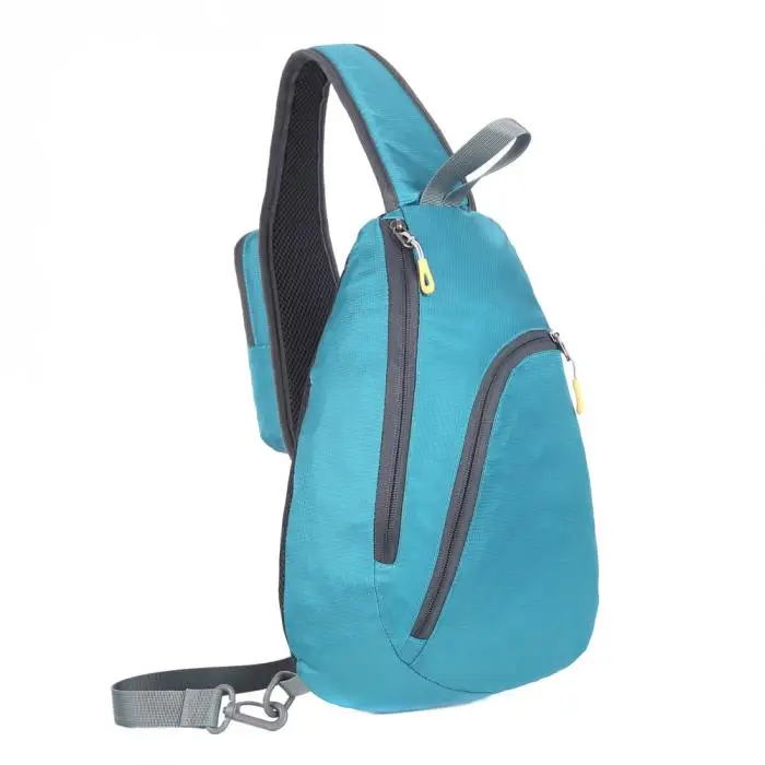 Грудь Sling Bag Нейлон Водонепроницаемый рюкзак Открытый Путешествие Велоспорт Crossbody сумки для Для мужчин Для женщин B2Cshop