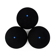 3 шт./лот одна синяя точка точки 39 мм ракетка, мяч Сквош быстрая скорость резиновый мяч обучение для профессионального игрока