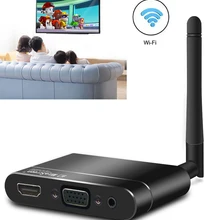Беспроводной Wi-Fi дисплей ключ видео адаптер для iPHONE 11 8 XR SAMSUNG для Xiaomi экран зеркалирование ссылка телефон к HDMI VGA AV tv