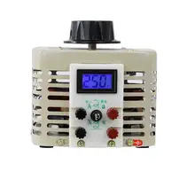 Display Digital regulador de Tensão para uso doméstico monofásica 2KVA transformador de tensão 0-250 v conversor de voltagem conversor de energia 220 V