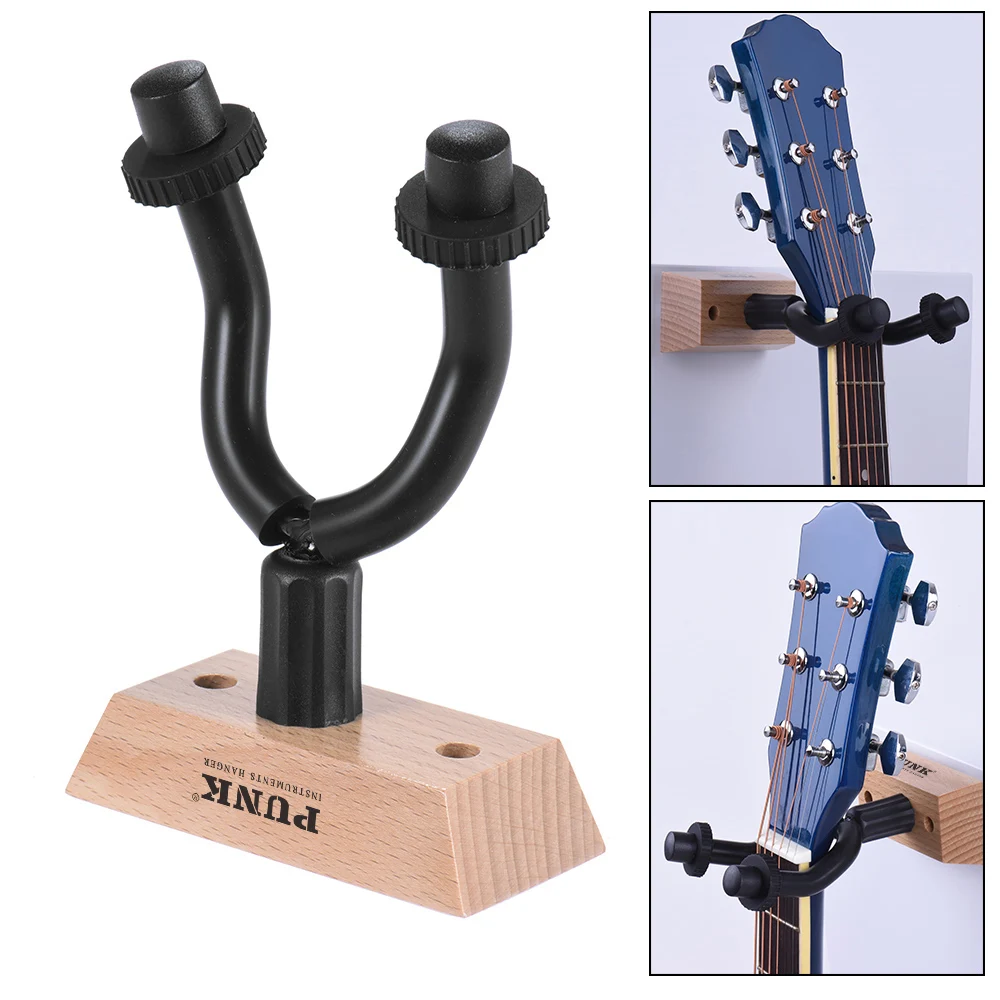 Buy Wall Mount Guitar Hanger Hook Holder Keeper Wooden