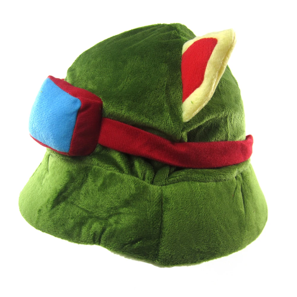 Brdwn Swift Scout Teemo Green Cosplay Sun Hat