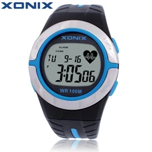 XONIX Moniteur de Fréquence Cardiaque Unisexe Sport Montres Étanche 100 m Hommes Et Femmes Numérique Montre de Course Plongée Main Horloge Montre Homme