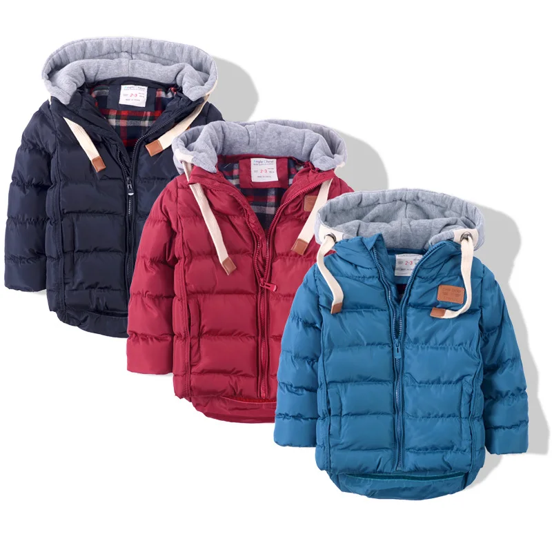 Free shipping children clothes winter cotton padded jacket The boy more