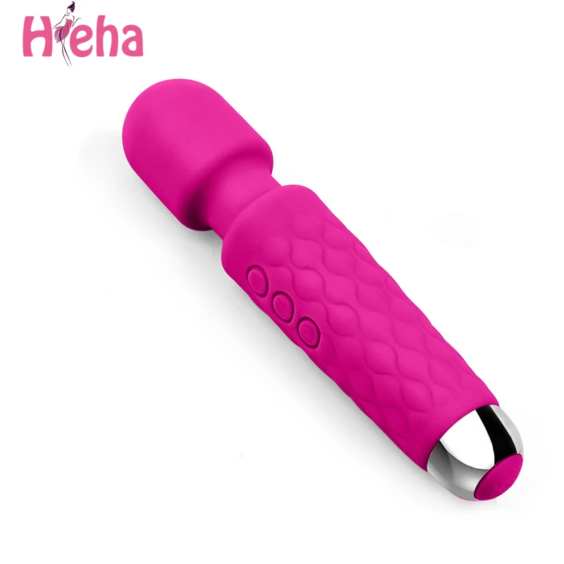 Hieha зарядка через usb спроса Массажер 20 частоты вибратора для клитор Портативный