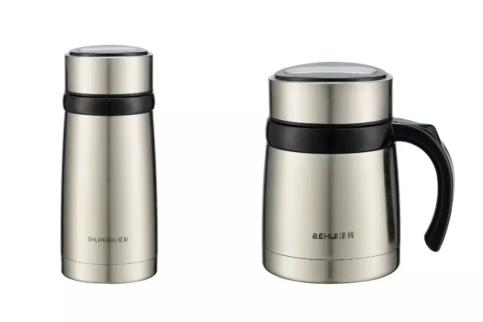 Office Coffee vacuum flasks thermos Double wall Stainless steel drink