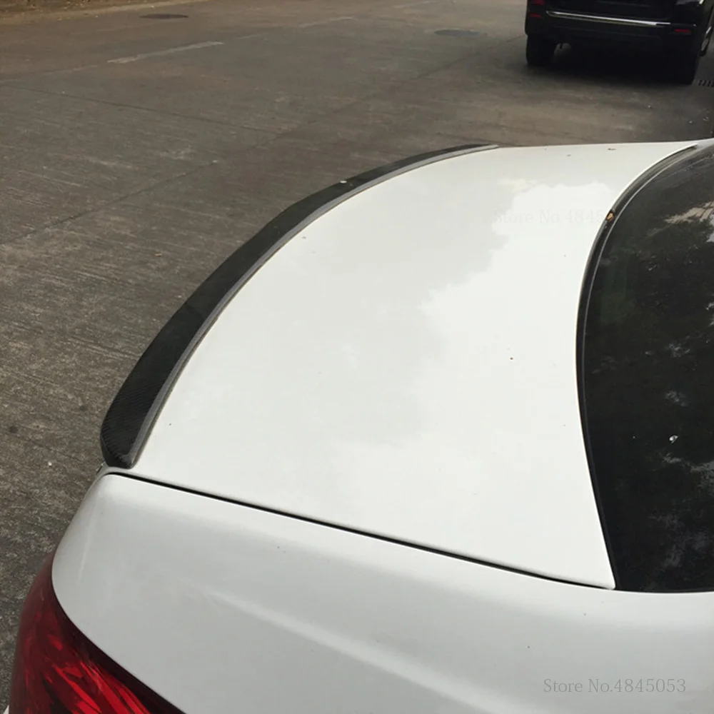 AITWATT для Mercedes-Benz W212 E260L E200L E320L E300 черный спойлер 2008- АБС Материал заднего крыла первоклассника Цвет спойлер