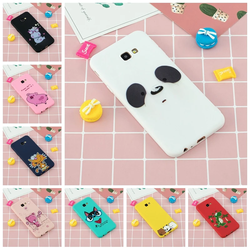 

For Samsung J4 Plus Case Soft Silicone Cartoon Phone Back Cover For Samsung Galaxy J4 Plus Case For Etui Samsung J4 Plus Case