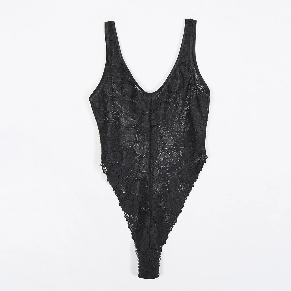 2018 Cheap Hot Sale Black Sexy Fashion Women Teddies Bodysuits Tight