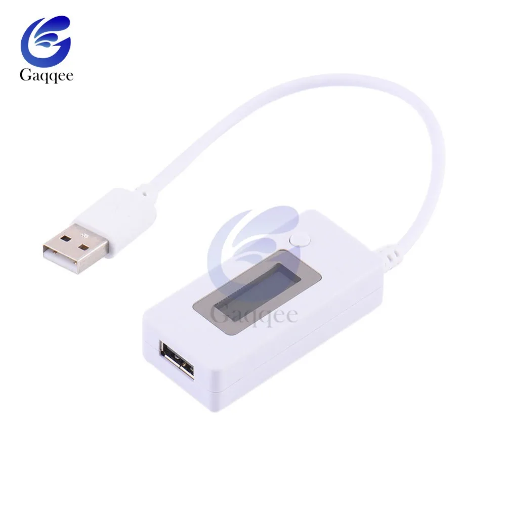 Портативный USB тестер с ЖК дисплеем измеритель напряжения и тока для мобильного